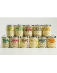 Nutscene Metaldåse Jutesnor Sort