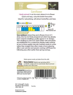 Mr. Fothergill's Wildflower Cornflower 2