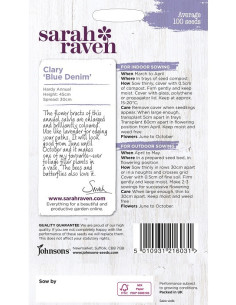 Sarah Raven Clary Blue Denim 2