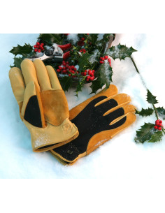 gammel udtrykkeligt Pointer Gold leaf handsker Winter Touch til dame hos den engelske gartner shop