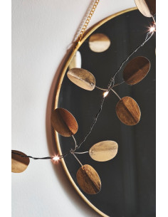 Lightstyle London Eucalyptus gold lyskæde 2