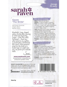 Sarah Raven Gaura 'The Bride' 2