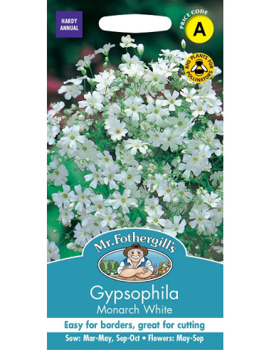 Mr. Fothergill's gypsophila monarch white hos den engelske gartner shop
