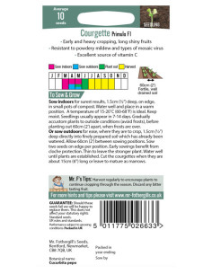 Mr. Fothergill's courgette primula 2
