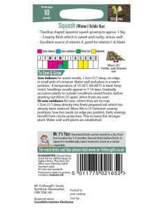 Mr. Fothergill's squash winter 2