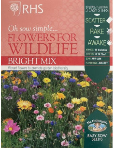 RHS Blomstermix wildlife bright mix
