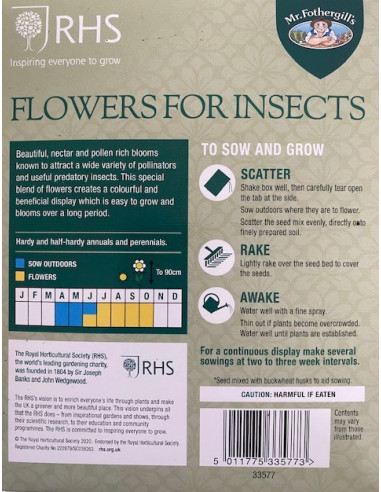 RHS Blomstermix insects hos den engelske gartner shop