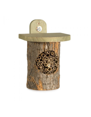 Wildlife World bi bo i træstamme hos den engelske gartner shop