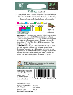 Mr. Fothergill's Cabbage Filderkraut 2