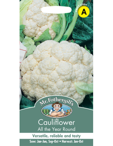 Mr. Fothergill's cauliflower all year round