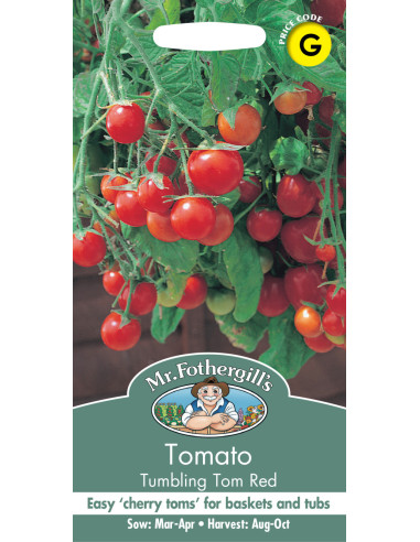 Mr. Fothergill's tomat tumbling tom red