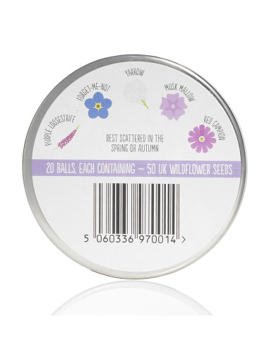 Seedball Butterfly Mix hos den engelske gartner shop