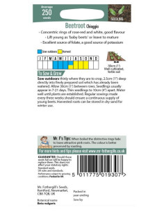 Mr. Fothergill's Beetroot Chioggia 2