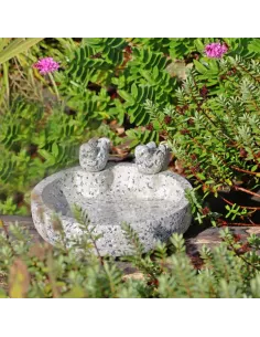 Wildlife World fleckstone fuglebad