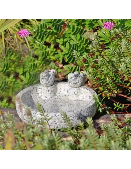 Wildlife World fleckstone fuglebad