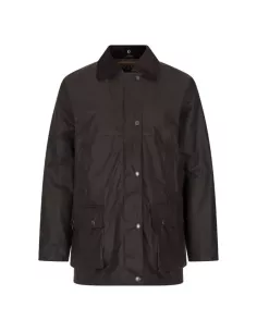 Walker & Hawkes Dame Oilskinsjakke brown