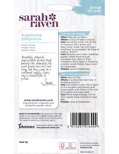 Sarah Raven Argemone platycerus 2