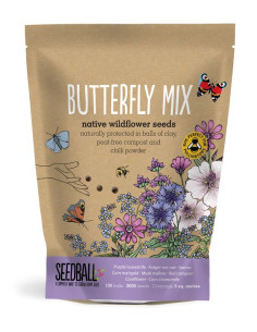 Seedball Grab Bag Butterfly hos den engelske gartner shop