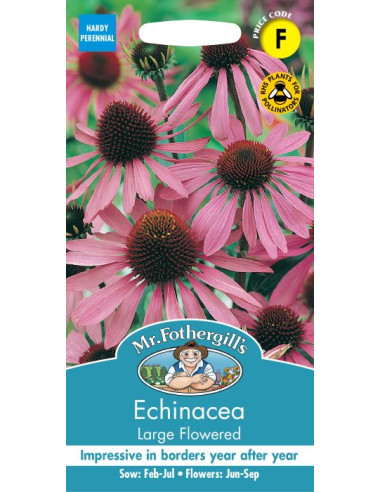 Mr. Fothergill's Echinacea Large Flowered