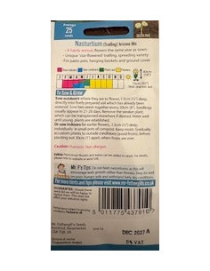 Mr. Fothergill's Nasturtium Arizona Mix 2