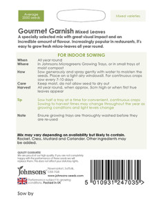 Johnsons Micro Greens Coriander 2