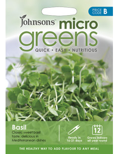 Johnsons Micro Greens Basil