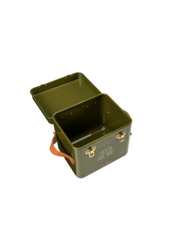 Burgon & Ball frø opbevaringskasse olive hos den engelske gartner shop