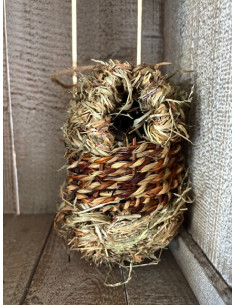 Wildlife World flet fuglerede oval 2