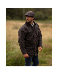 Walker & Hawkes Herre Oilskinsjakke brown hos den engelske gartner shop 2