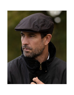 Walker & Hawkes Oilskins flat cap