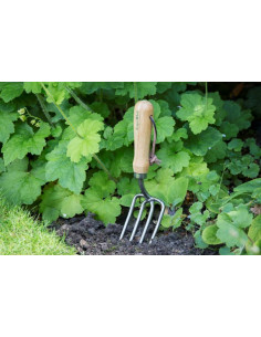 Burgon & Ball RHS Stainless Round Tined Fork 2