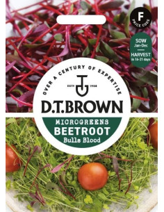 D.T. BROWN Microgreens Beetroot Bulls Blood