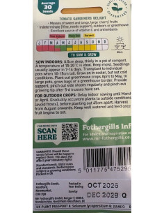 Mr. Fothergill's Tomato Gardener's Delight 2