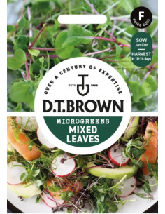 D.T. Brown Microgreens Mixed Leaves