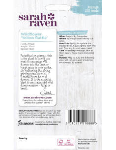 Sarah Raven Wildflower 'Yellow Rattle' 2