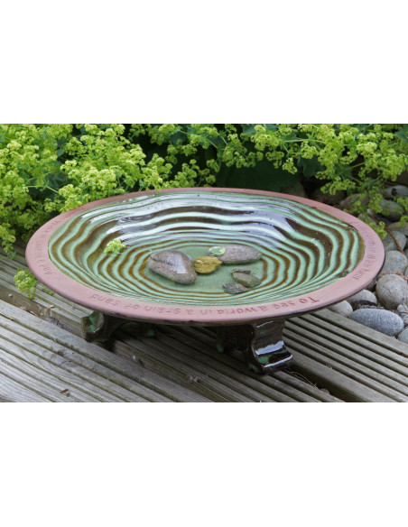 Wildlife World Echoes fuglebad hos den engelske gartner shop